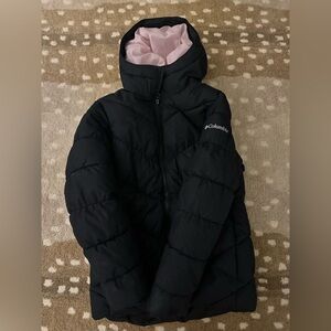 Columbia girls hooded puffer